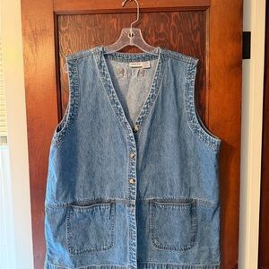 Cabin Creek Light Blue Denim Vest